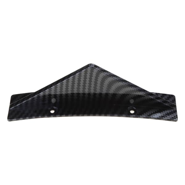 Bagkofangerbeskytter, Diffuser Splitter Bagkofangerlæbe, Ridsefast Spoiler Diffuser Splitter Black - One