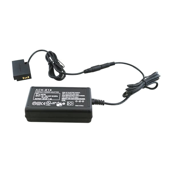 ACK-E18 ACKE18 AC strømadapter (LP-E17) DR-E18 batteri til etui til 77D 200D 750D 760D T7i X8i 8000D Sl2 Sl3 C UK