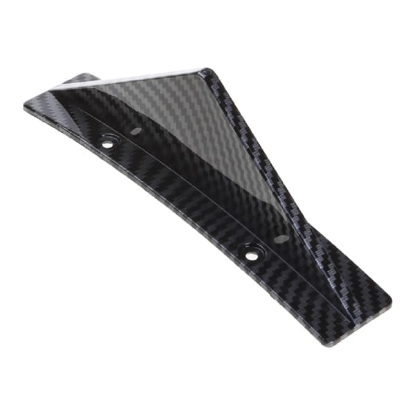 Bagkofangerbeskytter, Diffuser Splitter Bagkofangerlæbe, Ridsefast Spoiler Diffuser Splitter Black - One