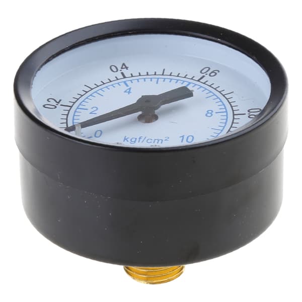 Luftkompressor Pneumatisk Hydraulisk Væsketrykkmåler 0-10bar / 0-1Mpa