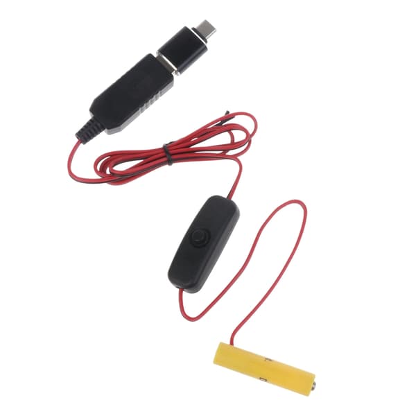 Typ-C/USB Strömförsörjning Dummy Batteri Adapterkabel Ersätter 1.5V AAA Batteri USB model