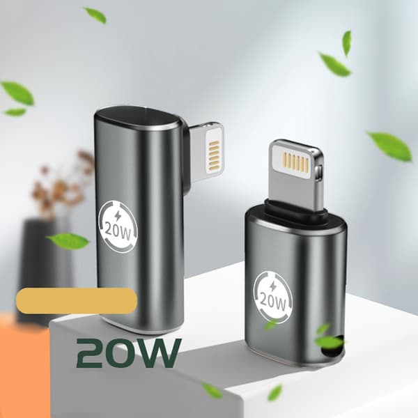 USB C hunn til iOS plugg hann adapter laderkabelomformer Direct