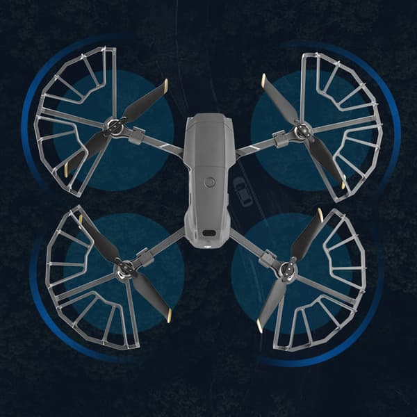 1 uppsättning drönarpropeller för skydd, bladskydd, skyddande vingfläktskyddstillbehör för Mavic 2 Pro/Zoom