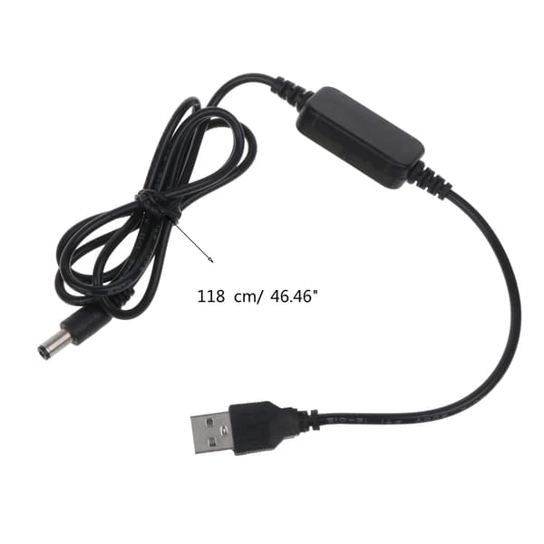 DC Boost-linje med switch, USB 5V til 12V Step Up spændingskonverter til router