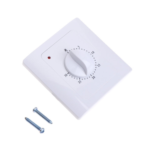 Mekanisk Timer Switch AC 30 Minutters Timer Switch Controller Nedtælling Høj Effekt Timing Kontrol Værktøjer Vandpumpe Timer