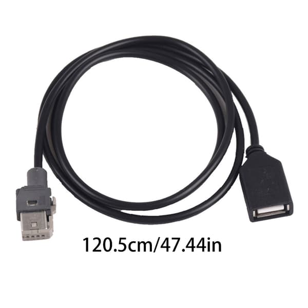4-bens USB-kabeladapter til 307 408 C5 C Quatre B50 RD9 bilunderholdningssystem