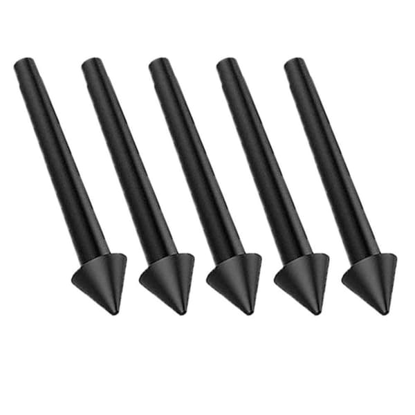 5 stk. høysensitive pennespisser, sensitive fine spisser for Surface Pro 7/6/5/4/Book/Studio/Go