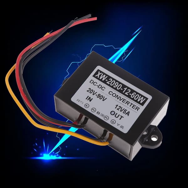 Professionel 10A 120W Konverter 24V/36V/48V til 12V IP68 Vandtæt Klassificering Velegnet til Bil, Både, Lastbil Solcelleanlæg 13A