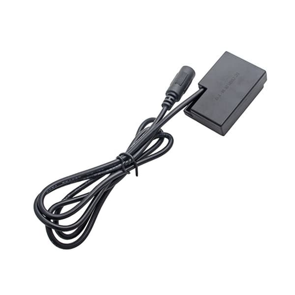 LP-E17 DR-E18 for DC 5.5x2.1mm koblingsadapter strømforsyning erstatter dummybatteri