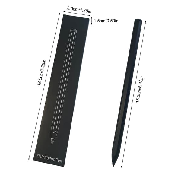 1 Set Tablet Penna 4096 Tryckkänslighet EMR Magnetpenna För Scribe