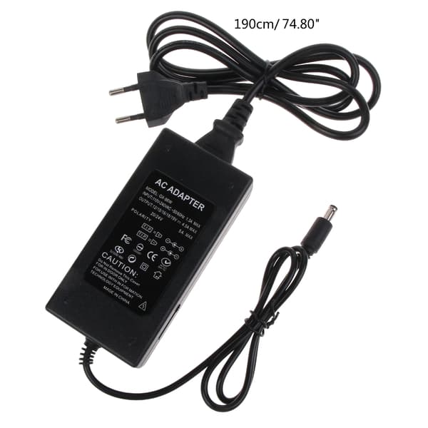 5.5x2.1mm 96W 12V-24V Justerbar AC Laptop Strømadapter Lader for Bærbar PC US Plug