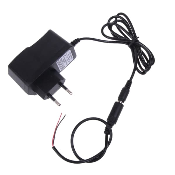 AC-DC 5.5x2.5mm 1.5V1A strømadapter for klokketermometer og flere enheter US Plug