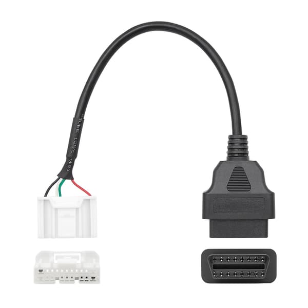 16-benet til 20-benet OBD2-stik til Model S forlængeradapterkabel USB-interface