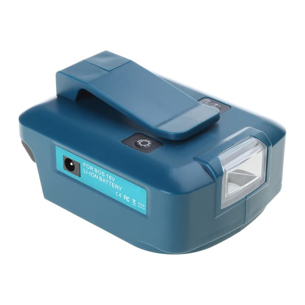 Dobbel USB-strømladeradapteromformer for 14,4 Li-ion-batteri elektronikk tilbehørsdeler erstatning null - Mivac