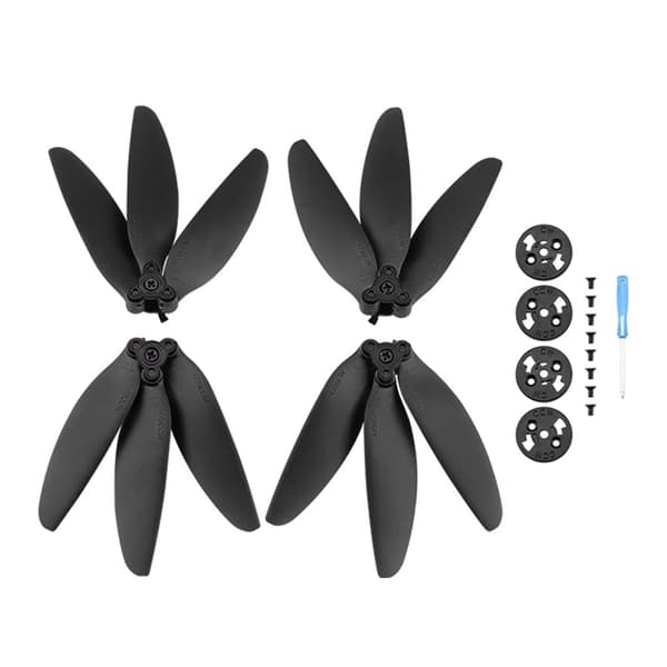 2 par erstatningspropeller støjsvage propeller til Mavic Mini 2/til Mavic Mini Drone reservedele, 3-farvet valgfri