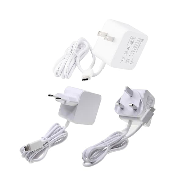 För RPi 5 Strömadapter 100V-240V Typ-C 5A 27W Strömförsörjning EU US UK Plugg EU