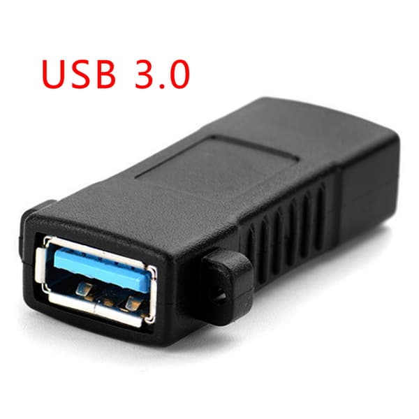 USB Naaras-Naaras -sovitin 2.0 3.0 Naaras-Naaras -liitin Paneeliasennussovitin