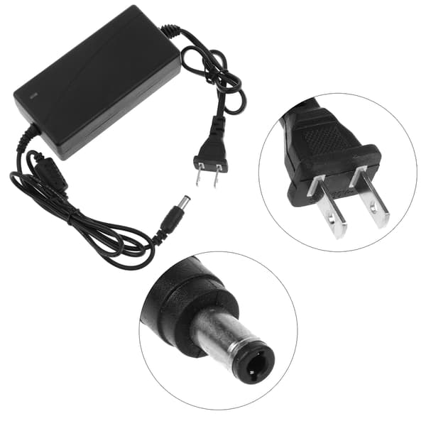 DC12V strømadapter AC 100-240V for LED-stripelys Utgang DC12V 5A US-plugg strømforsyningstransformator