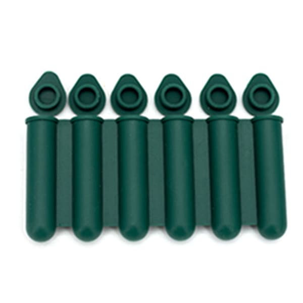 Silikoneis til ispindeforme med låg Genanvendelige ispindeforme Ispindemaskiner til børn Voksne DIY til frosne Dark green