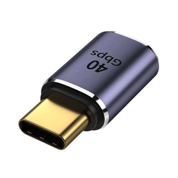 USB C-förlängningsadapter dataöverföring för USB-C-enheter guldpläteringsprocess