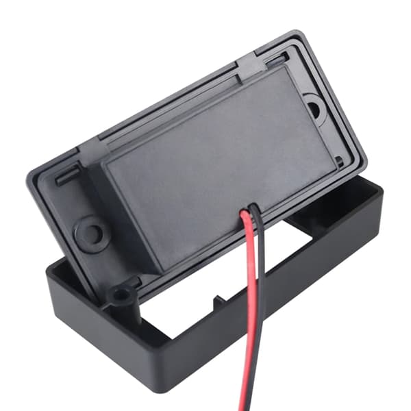 Dobbelt USB 12V Panel Biloplader Stik 3.1A 12V/24V USB Opladerudtag Panel Strømadapter til Campere Autocampere Både Red light