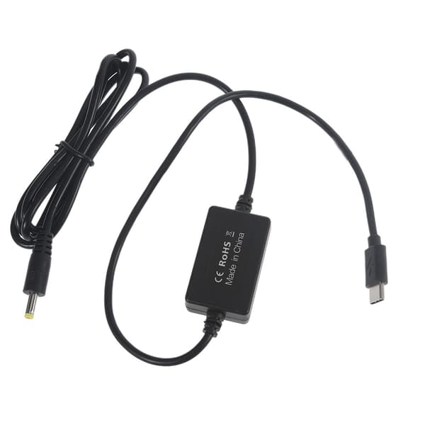 Type C USB C 12V PD til 9V strømforsyningskabel for sykkel LED-hodelykt