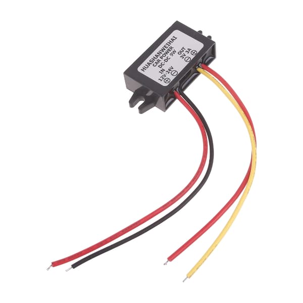 Trin-strømadaptere Praktisk konverter 12-24V til 3V til elektronisk gadget