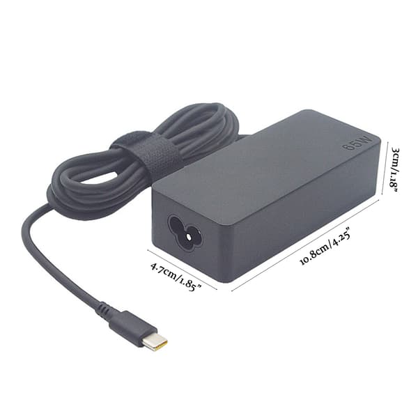 Typ C Strömadapterladdare för Thinkpad X1 Carbon Bärbar dator 20V 3.25A 65W UK