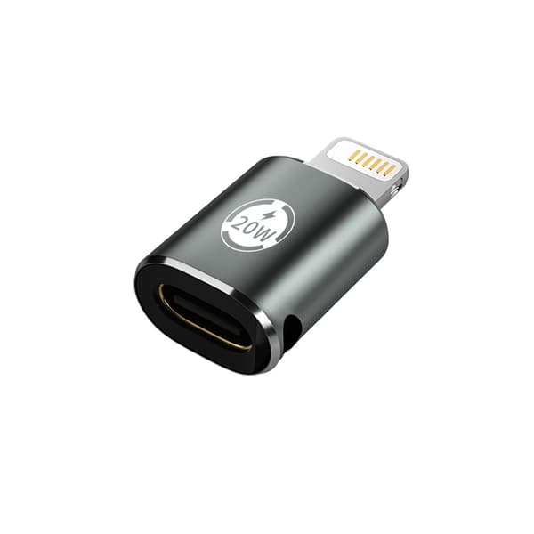 USB C hunn til iOS plugg hann adapter laderkabelomformer Direct