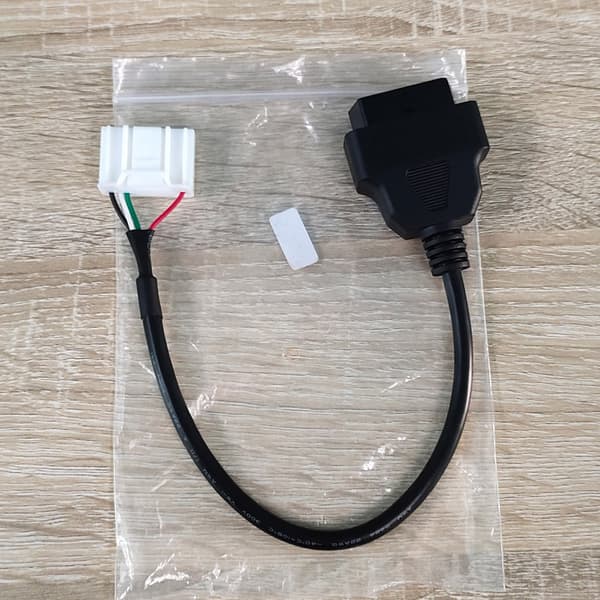 16-benet til 20-benet OBD2-stik til Model S forlængeradapterkabel USB-interface