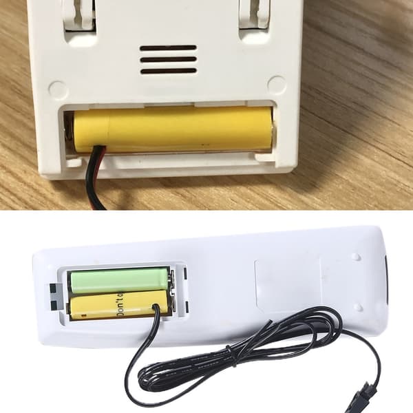 USB til 1.5V 3V 4.5V 6V 12V AAA Dummy Batterikabel til Radio LED Lys Ventilator Legetøj
