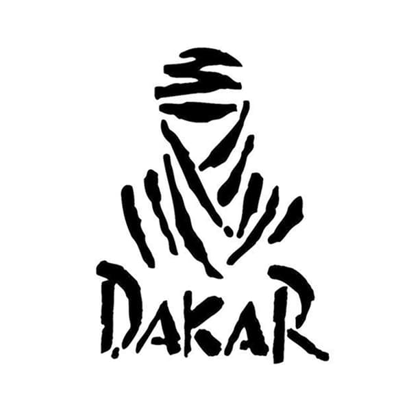 Universal Creative til DAKAR Off-road Reflekterende Vandtæt Bilmærkat Deca