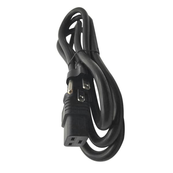 NEMA 5-15P til C19 adapterkabel, PDU-kabel hann til hunn strømomformerkabel for TV PC null - B