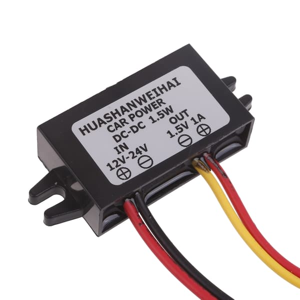 Stabil Step-down Regulator til ure, termometre og andre elektroniske enheder