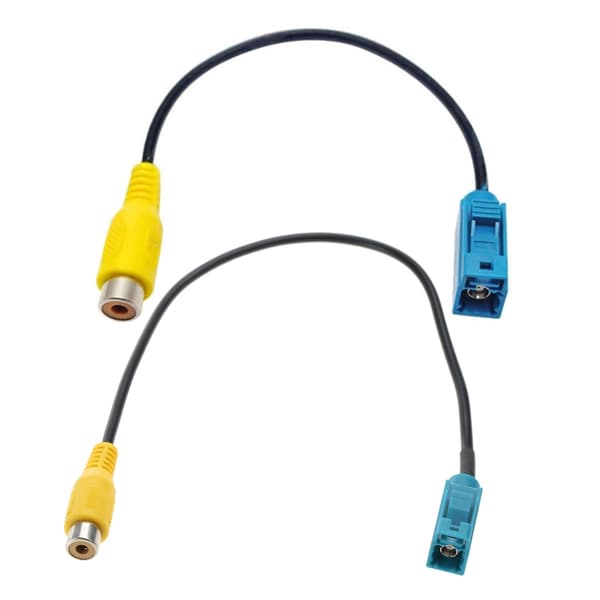Bakkamera Adapterkabel Fakra til RCA 12-tommer længde Bruges til C/E/GLKS80L
