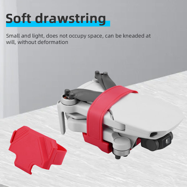 Drönarpropellerstabilisator Fixer Mount Base Propellerbladshållare Klämskydd för Mavic Mini 2/Mini/Mini SE Gray