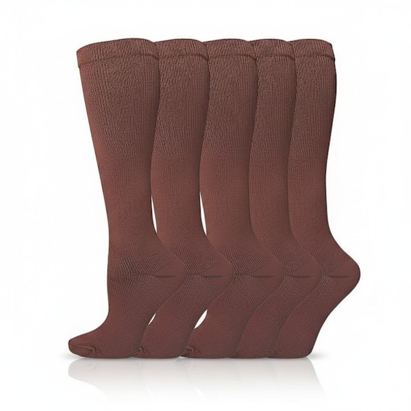 Stödstrumpor 5-pack svart