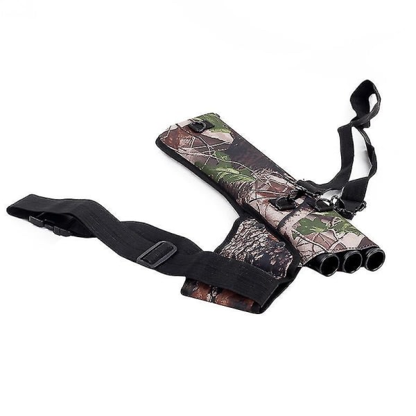 Archery Back Arrow Quiver Holder - Adjustable quivers for arrows, for bow hunting and target practice COLOR