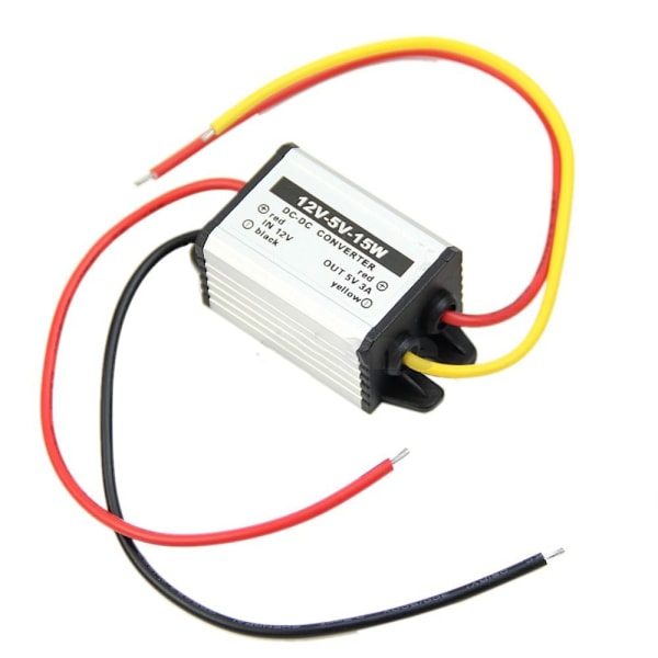 DC-omvandlare Ström 12V TILL 5V 3A 12V TILL 12V To 5V 3A