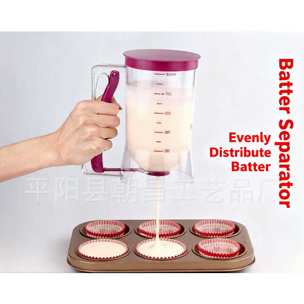 Dejdispenser, dejseparator, smørdispenser tragt