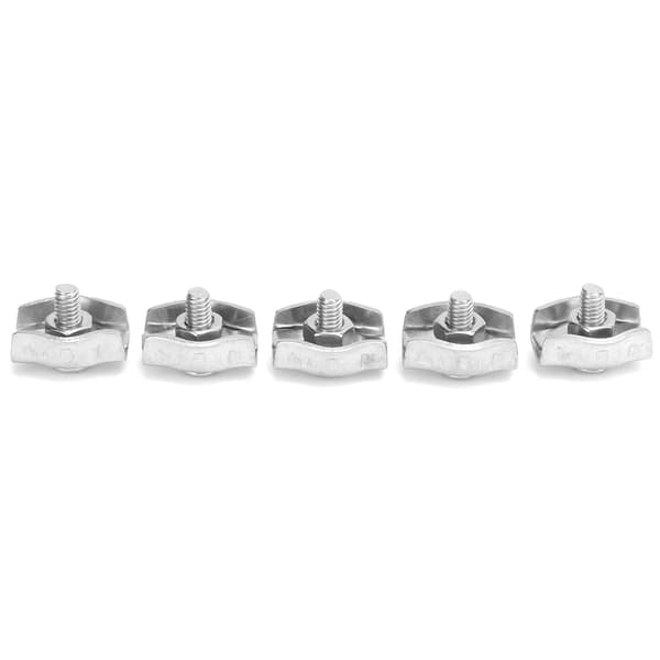 5 stk. rustfritt stål Simplex wirelås Marine maskinvare festeklips 3 mm 0,12 tommer for løftemaskiner