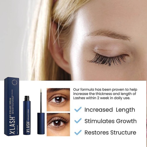 Fylligare makeup Effektiv Längre Tjockare ögonbryn Enhancer Eyelash Growth Serum Nytt