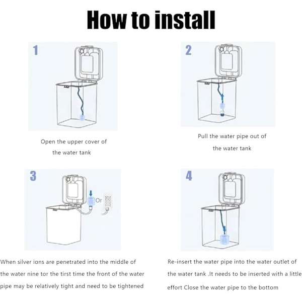 Udskiftnings Silver Ion Modul til Dreame X40 Ultra Complete/L20 Ultra Complete/L10s Pro Ultra Heat/X10/S10/W10S/S20/X20 Serie Robotstøvsuger