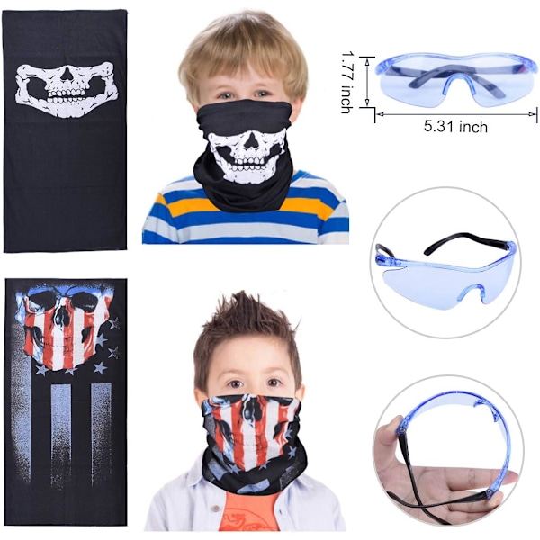2 Taktiska Väst Jacka Set Nerf N-Strike Elite Set, Nerf Väst för Barn, Taktisk Väst, Nerf Tillbehör Set Taktisk Väst för Barn med 80 pilar refill