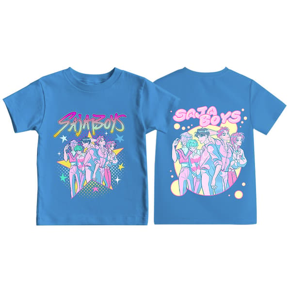 K-Pop Dæmonjægere T-shirt blå2 blue2 160