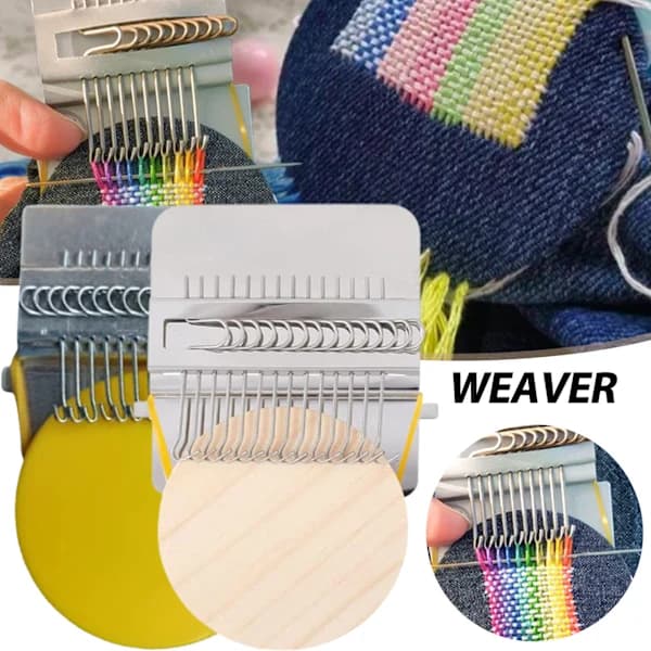 Small Loom Speedweve Type Weaving Tool Repair Kit Household Easy to Carry