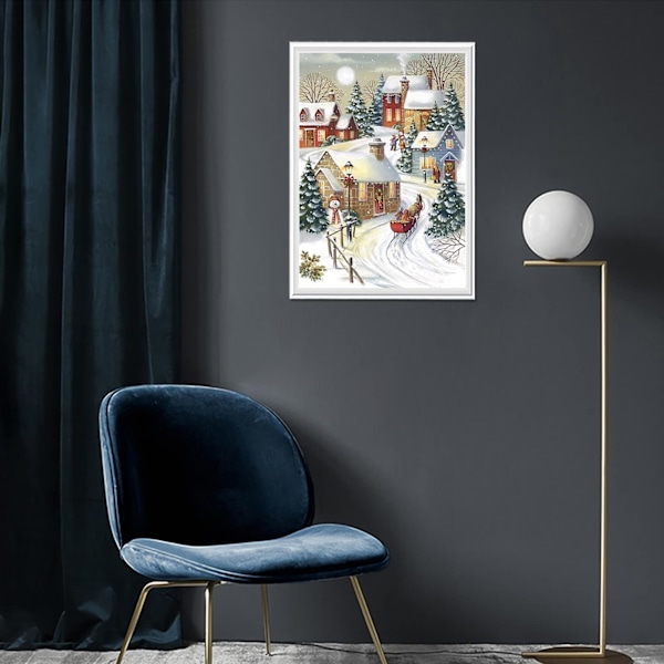 Timanttimaalaus Joulu DIY 5D Timanttimaalaus{EE}