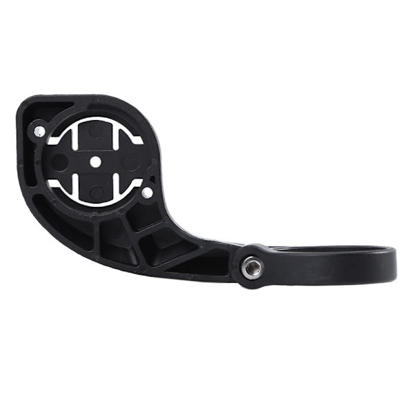 Kestävä muovinen polkupyörän ohjaustangon tietokoneen GPS-teline Garmin Edge -laitteelle (musta) 0.2