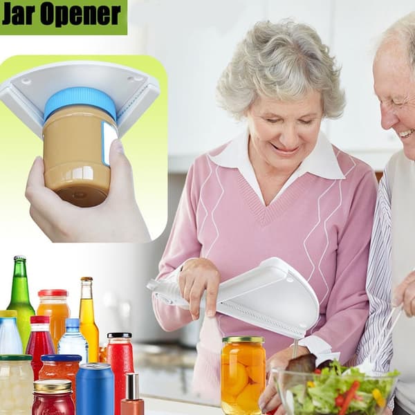 Lett Grip Boksåpner For Svake Hender Eldre Og Barn Ergonomisk Flaskeåpner For Uanstrengt Åpning