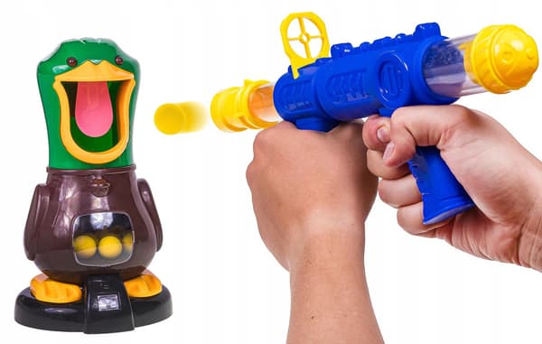 Sniper-pelit lapsille - Nälkäinen Ankka -peli Multicolor multifärg